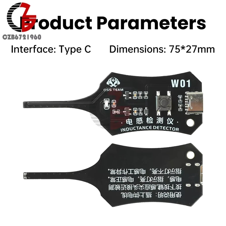 Universal Inductance Tester W01 Inductor Detectors With Compactly Construction