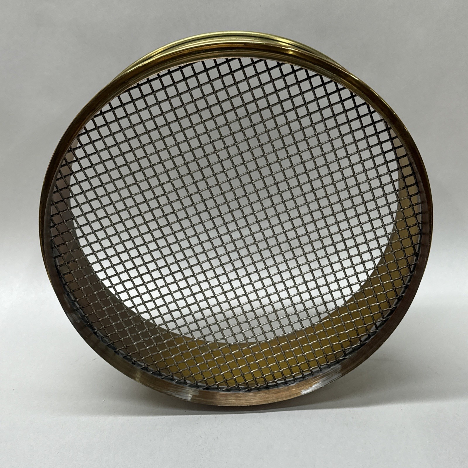 NEW Dual 12” Brass 0.250″ USA Standard Testing Sieve 6.3mm / 6350µm / 1/4in ASTM