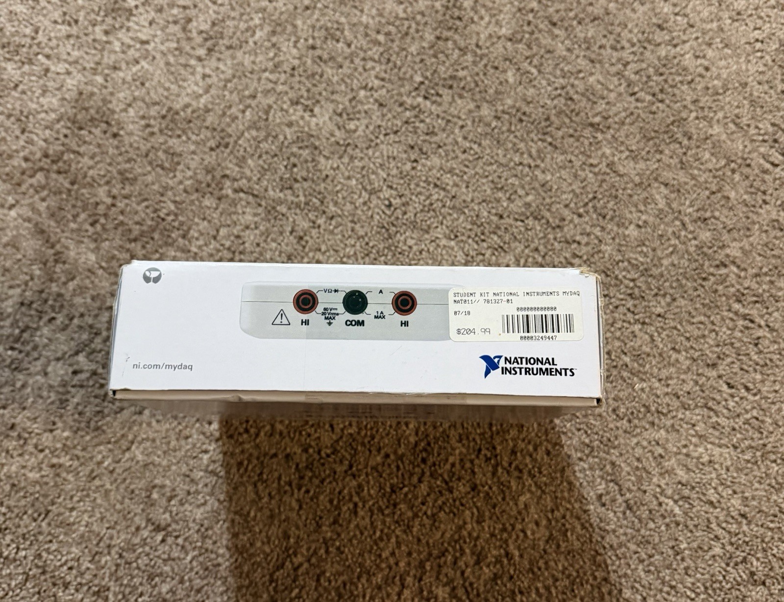 NI National Instruments USB myDAQ Kit + Probes for LabVIEW (Pre-owned)