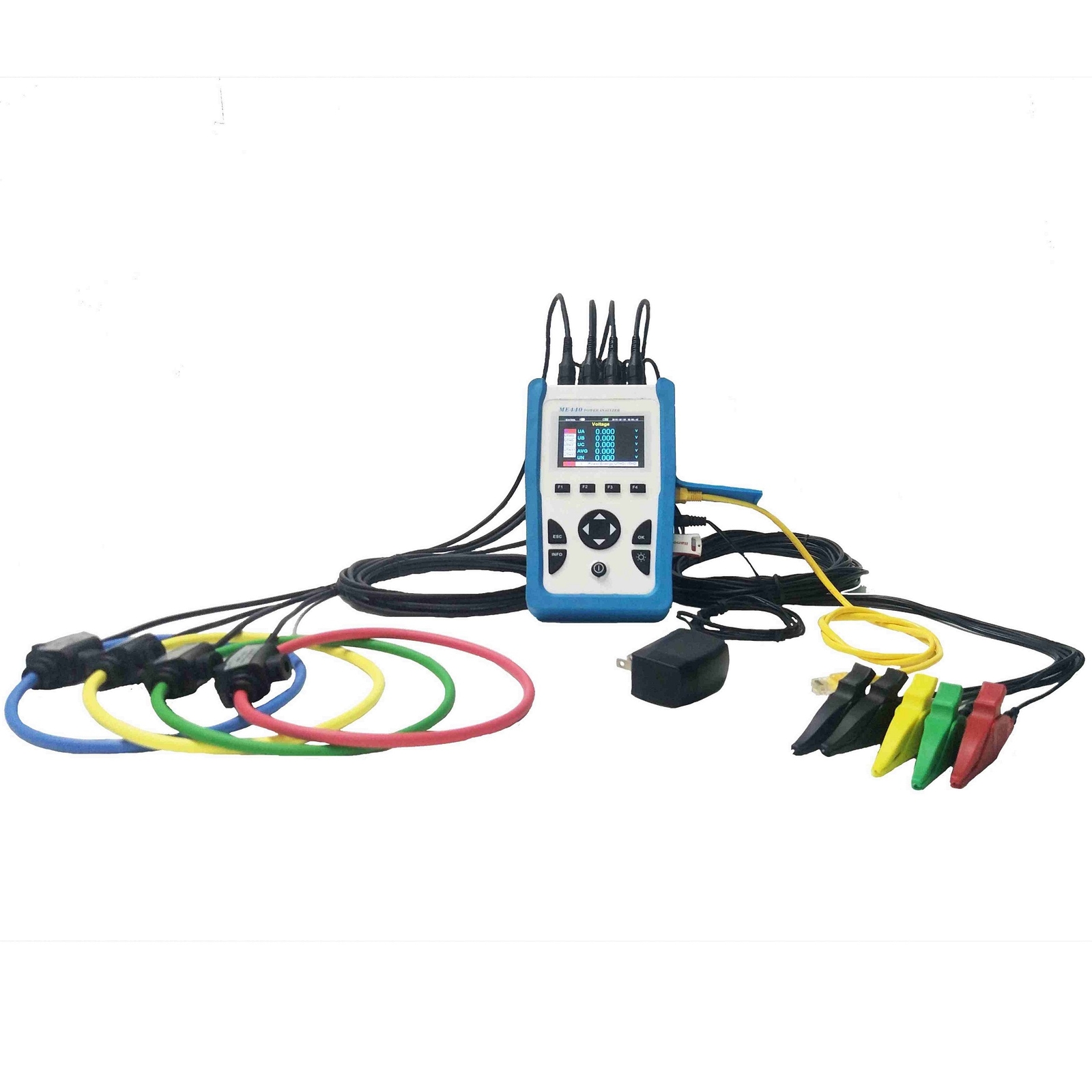 ME440 NRC-150 3KA Rogowski Power Analyzer Handheld Data Loggoer Electrical Meter