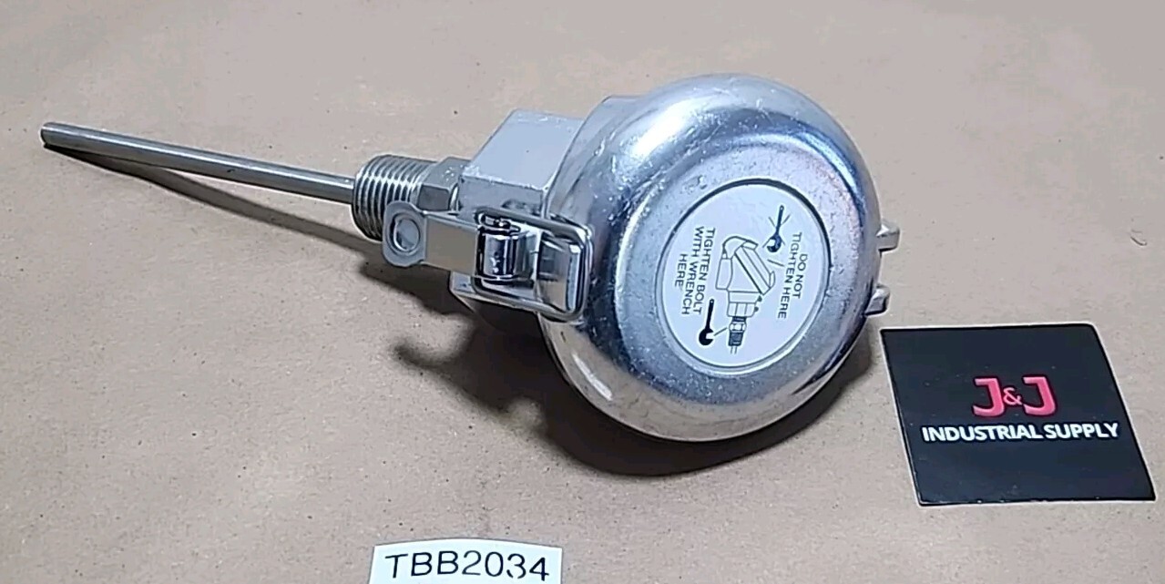 *NEW SURPLUS* Unbranded Thermocouple 4″ Probe 1/4″ Rod Dia + Warranty!
