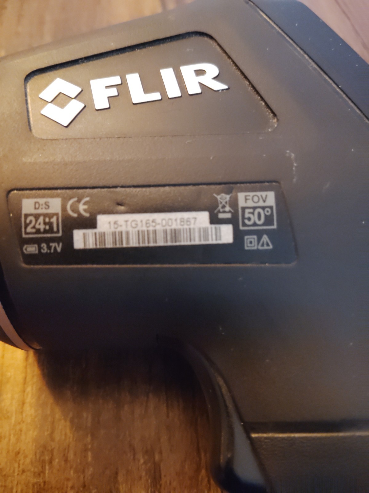 FLIR TG165 Handheld Thermal Camera 50° FOV 80×60 IR 32-572°F 24:1