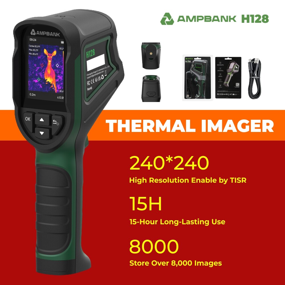 AMPBANK M256 256×192 Thermal Camera Android 842℉ USB-C Infrared Thermal Imager
