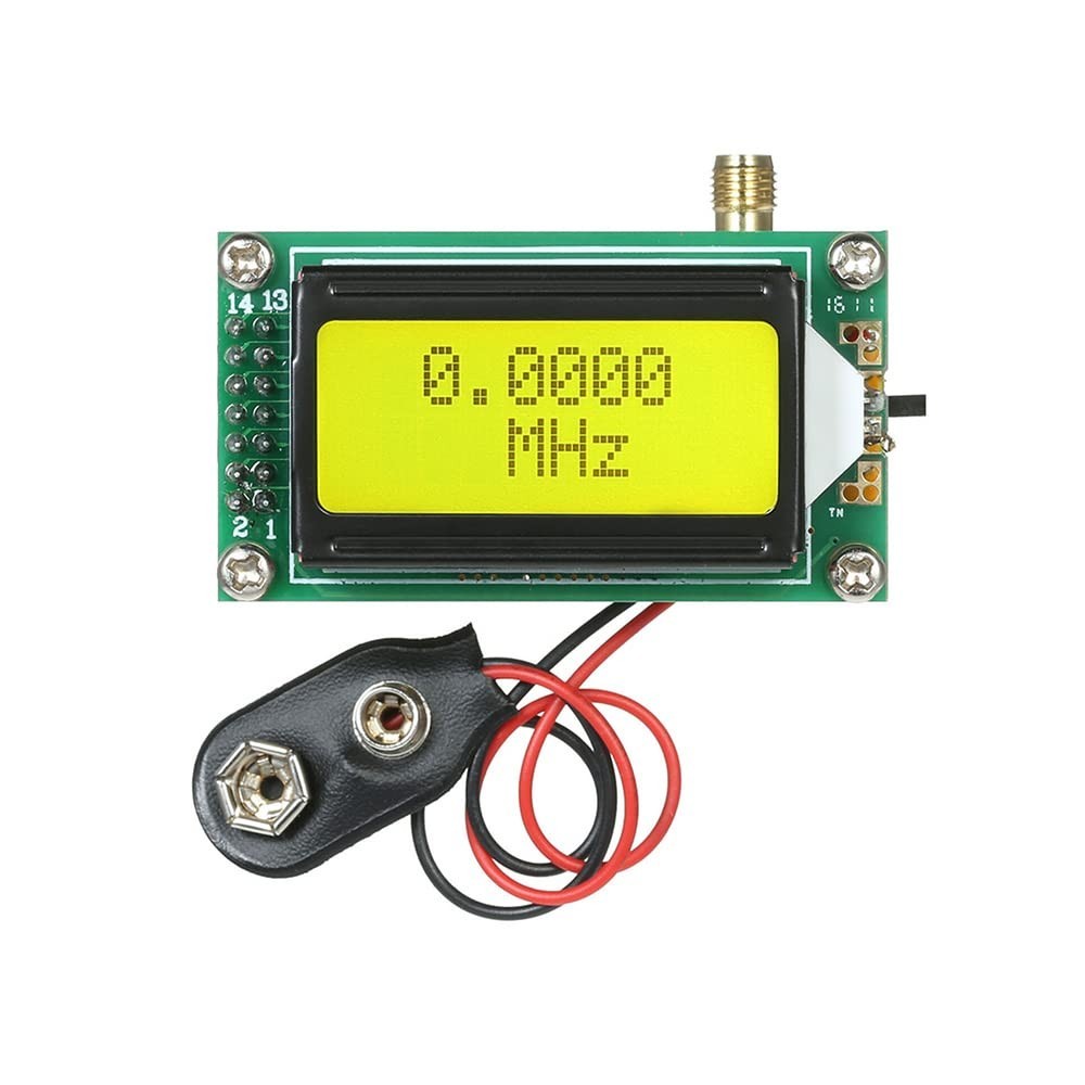 1-500 MHz RF Meter Module with Digital Display for Frequency Measurement