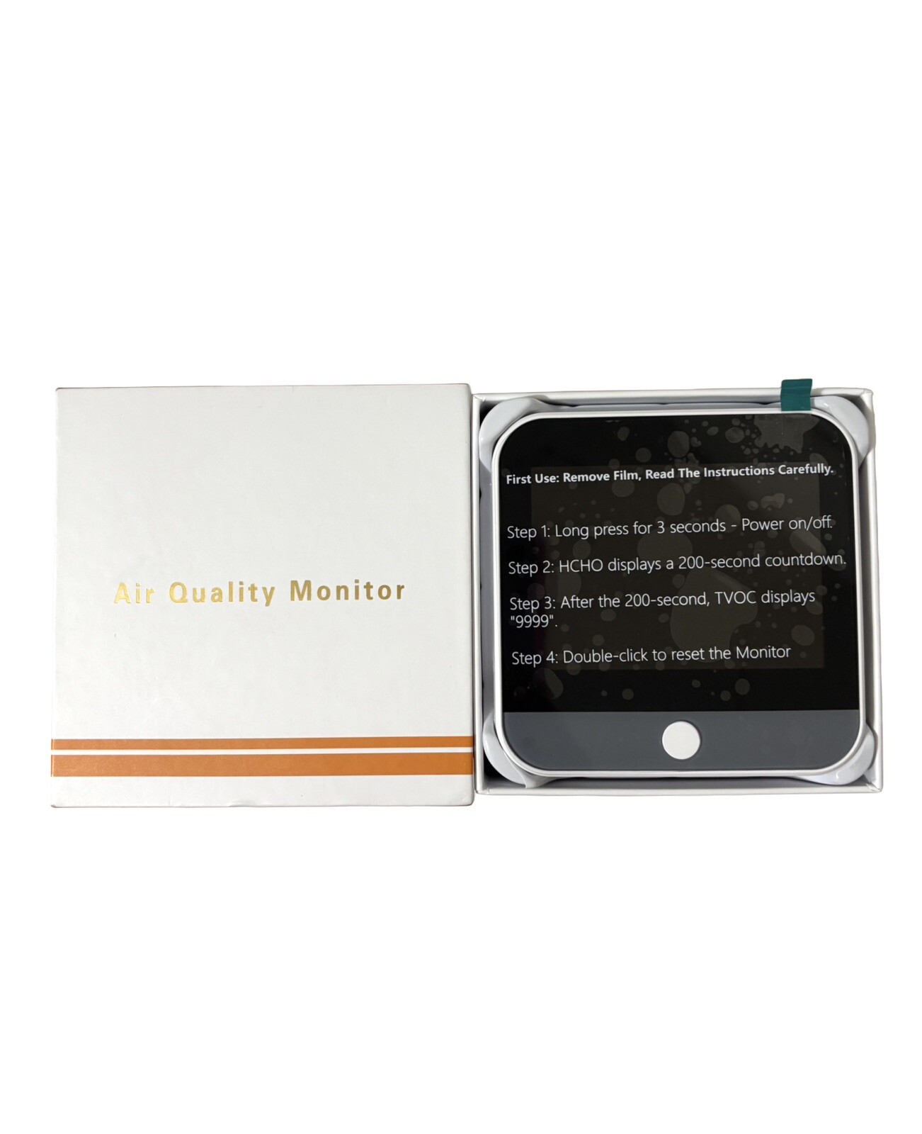 8 in 1 Professional Indoor Air Quality Monitor Indoor Portable – NEW