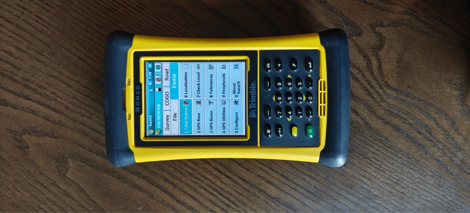 Trimble Nomad TDS Data Collector Handheld with Survey Pro 6 and Carlson SurvCE