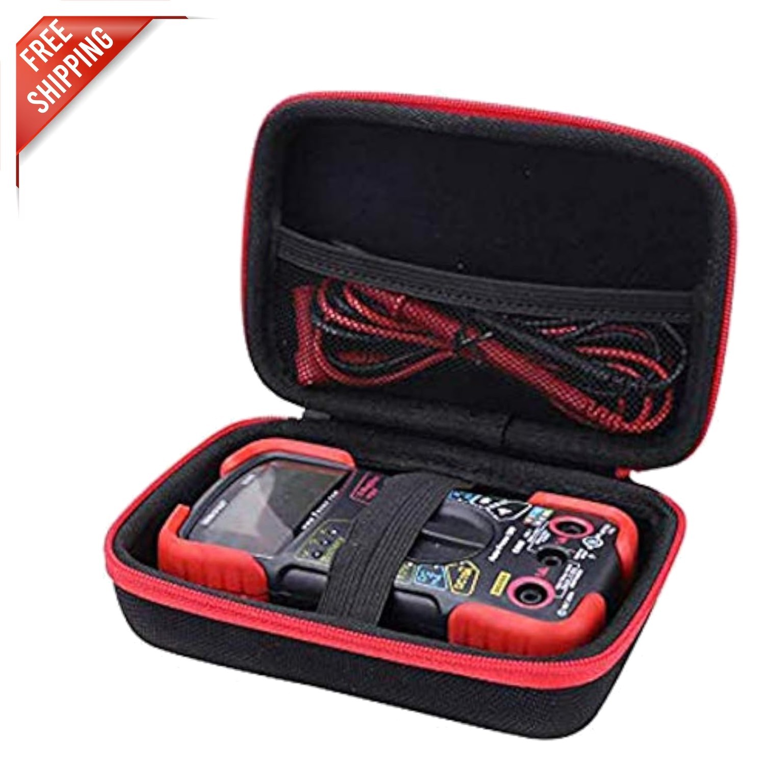 Stylish Red Hard Case for INNOVA 3320/3340 – Protect Your Multimeter Elegantly