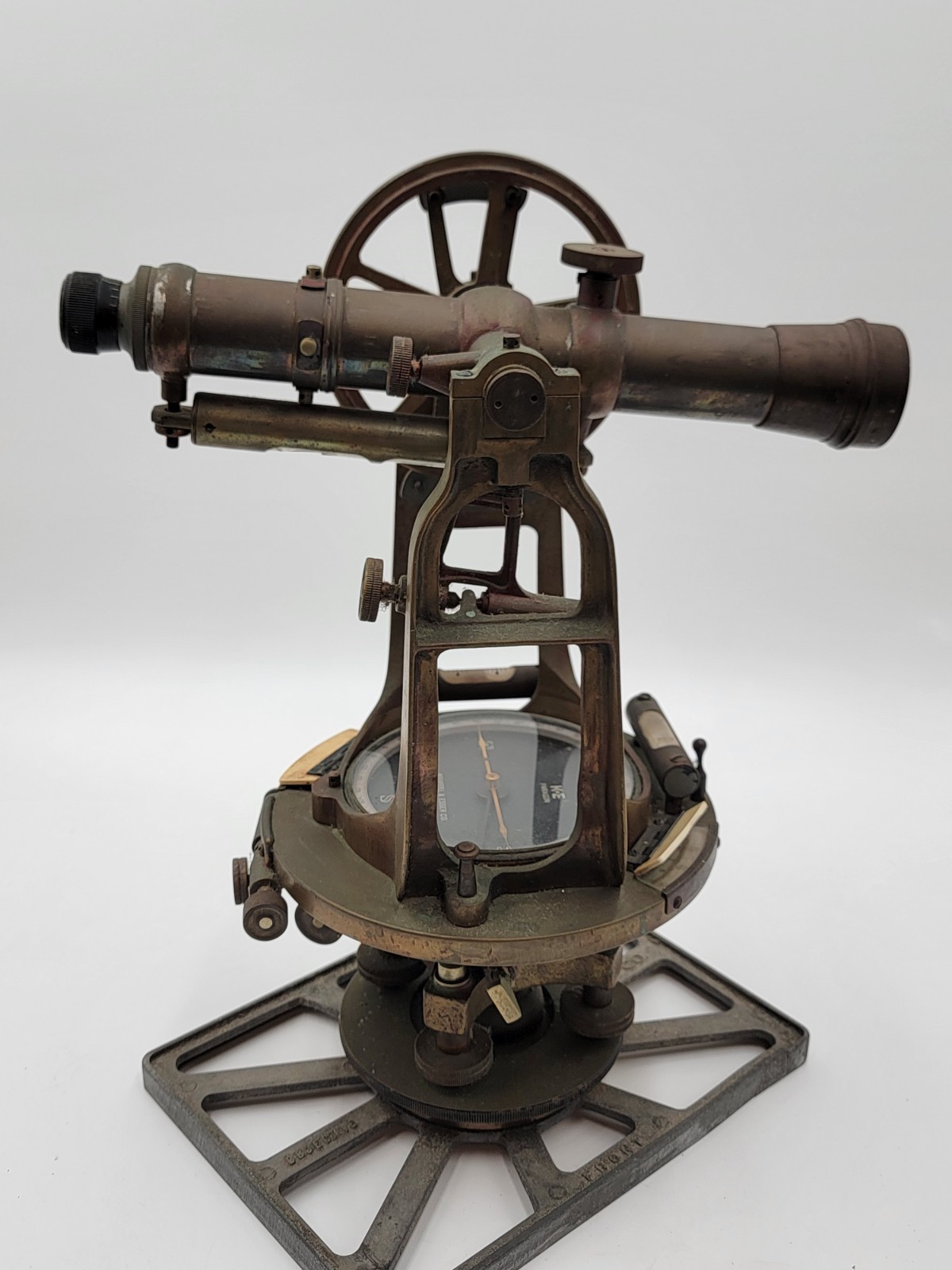 Vintage Keuffel & Esser 9092-1 1940s Paragon Jig Surveyors Transit w/ Case