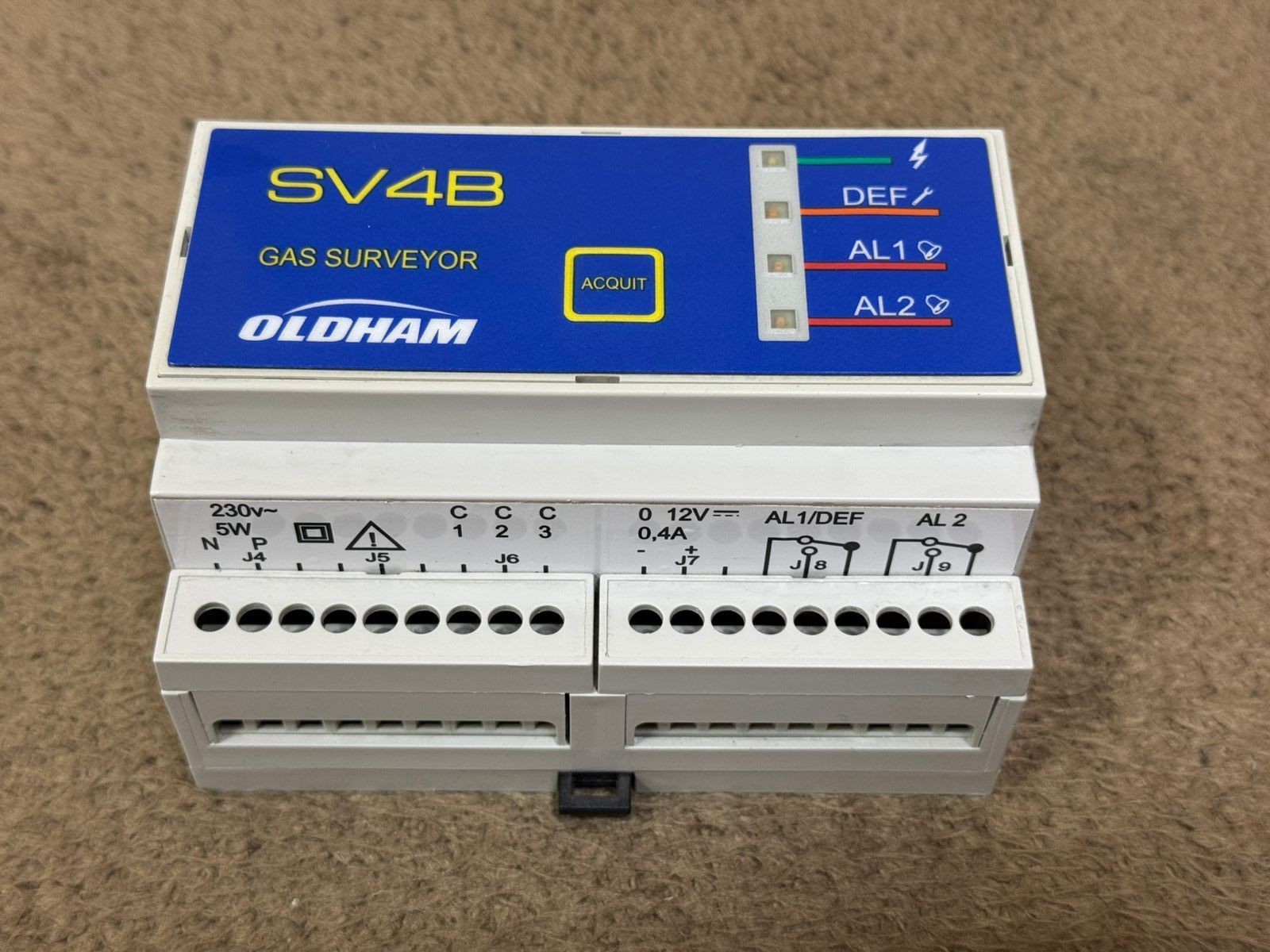 OLDHAM / Gas Surveyor SV4B / Single Channel Controller / 6514807 SV4B
