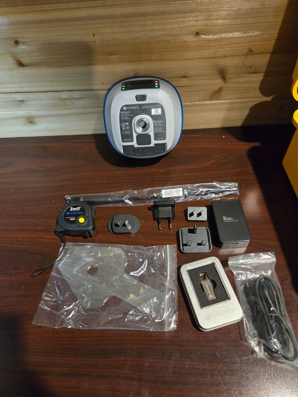 Stonex S980A GNSS RTK Receiver w/ Case – PERMANENT LICENSE, IMU Unlocked, UHF