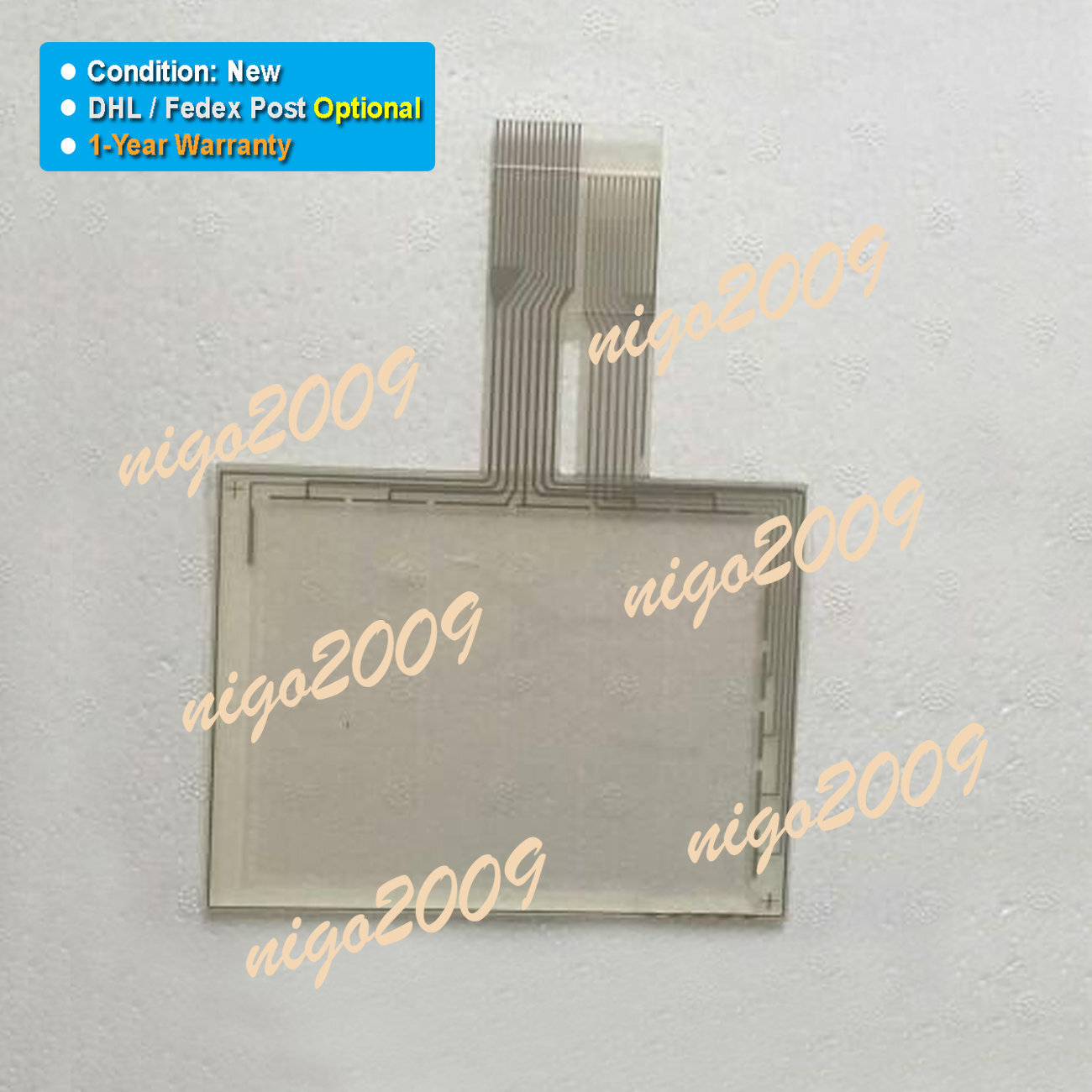 New Touch Screen Glass Fit for HIOKI 3522-50 LCR HiTESTER One-Year Warranty
