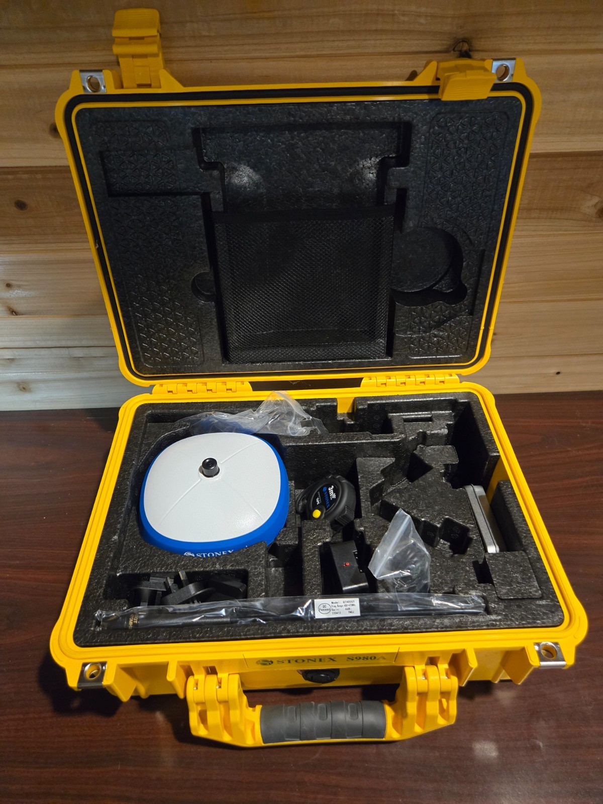 Stonex S980A GNSS RTK Receiver w/ Case – PERMANENT LICENSE, IMU Unlocked, UHF