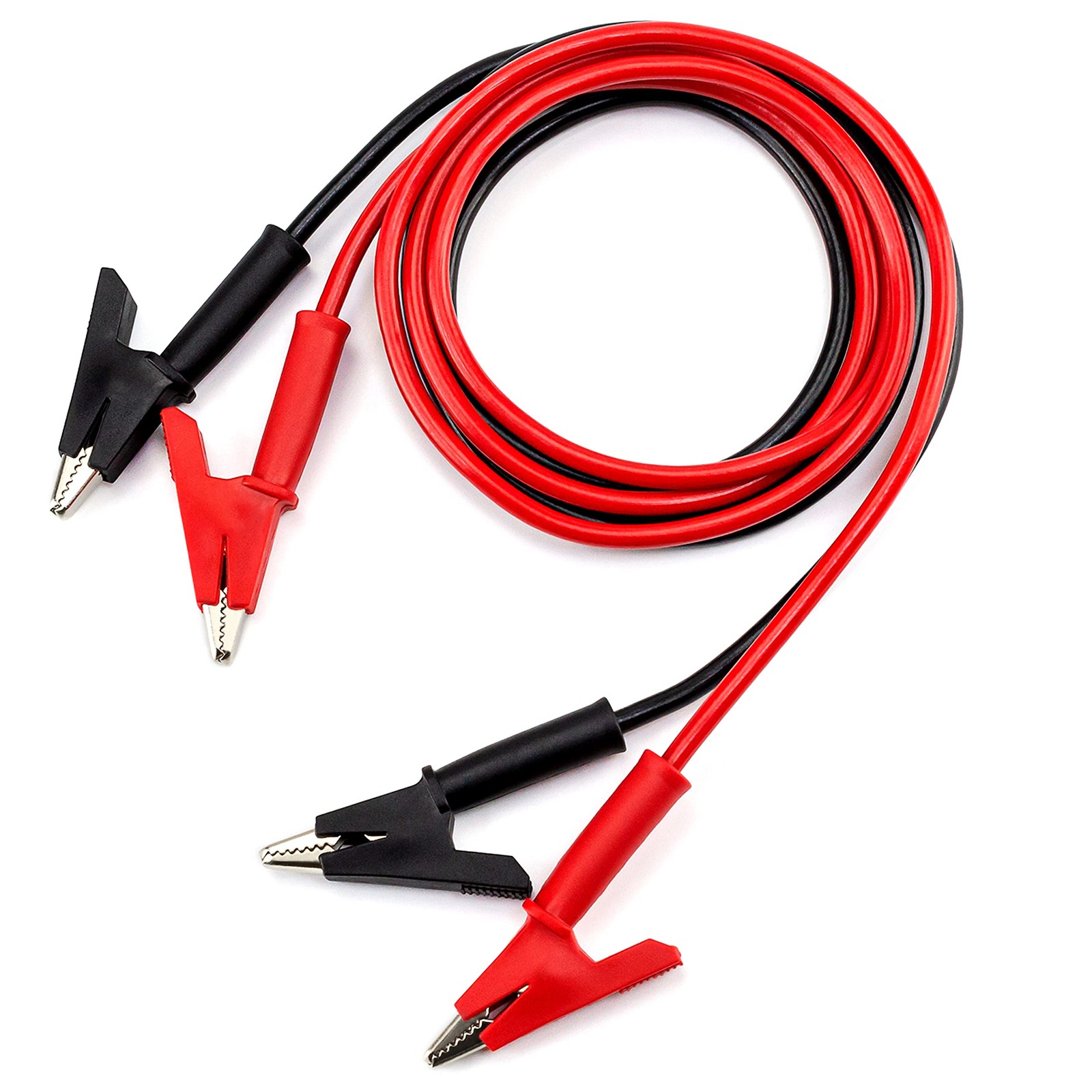 Alligator Clips Electrical Test Leads Set, 15A Jumper Wires Heavy Duty with P…