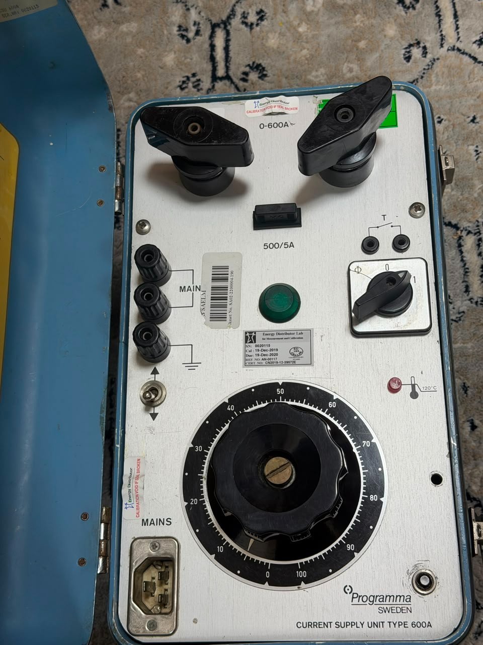 Programma Sweden / Current Supply Unit / Type 600A / CSU600A
