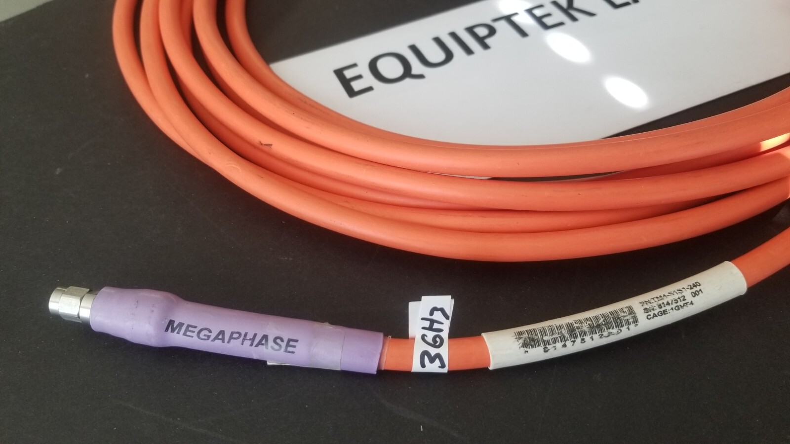 RF Cable SMA conn. US MADE Phase stable low VWSR 20 ft. Low loss Silver plated