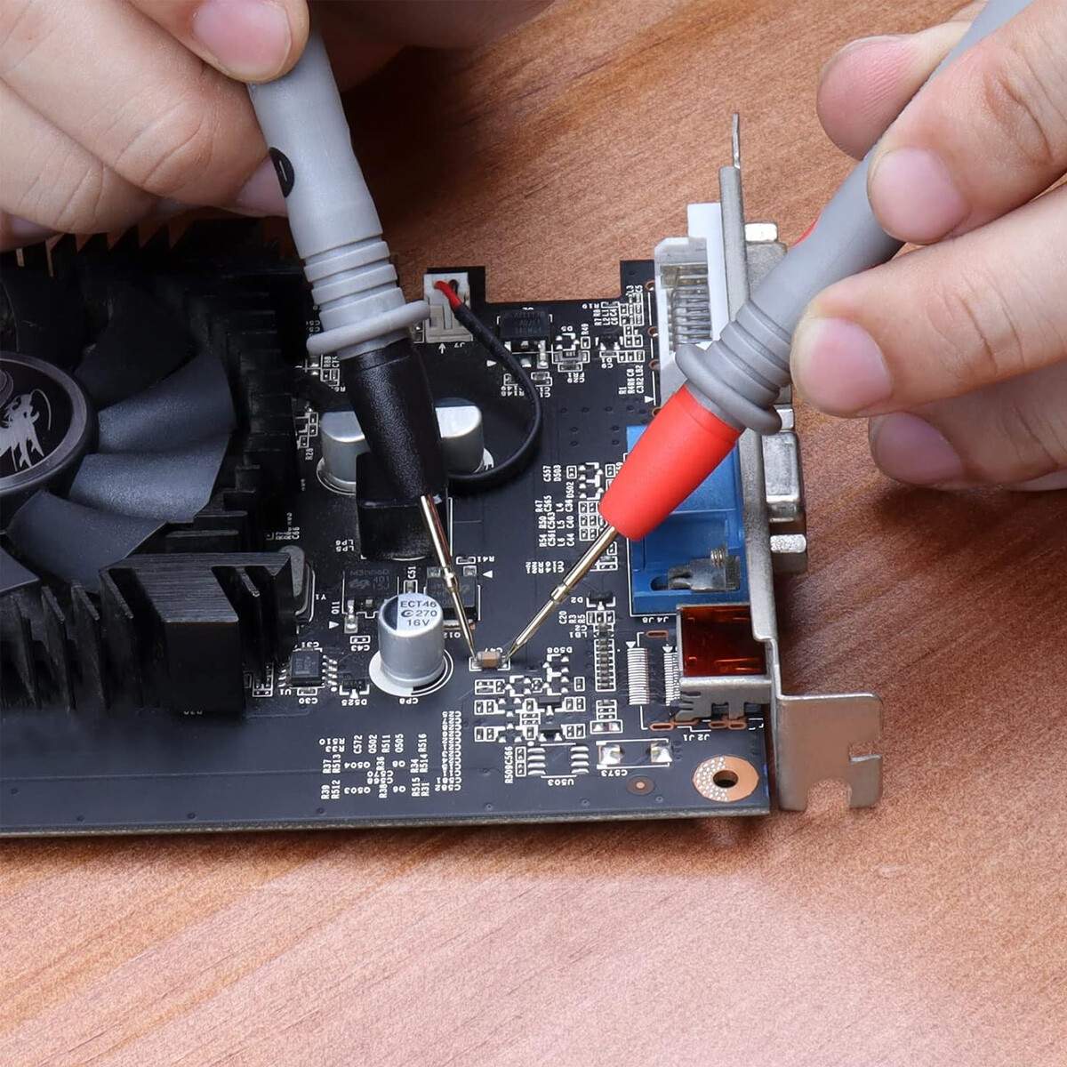 1000V 20A Soft Silicone Multimeter Test Leads for Digital Multimeters Voltmeters