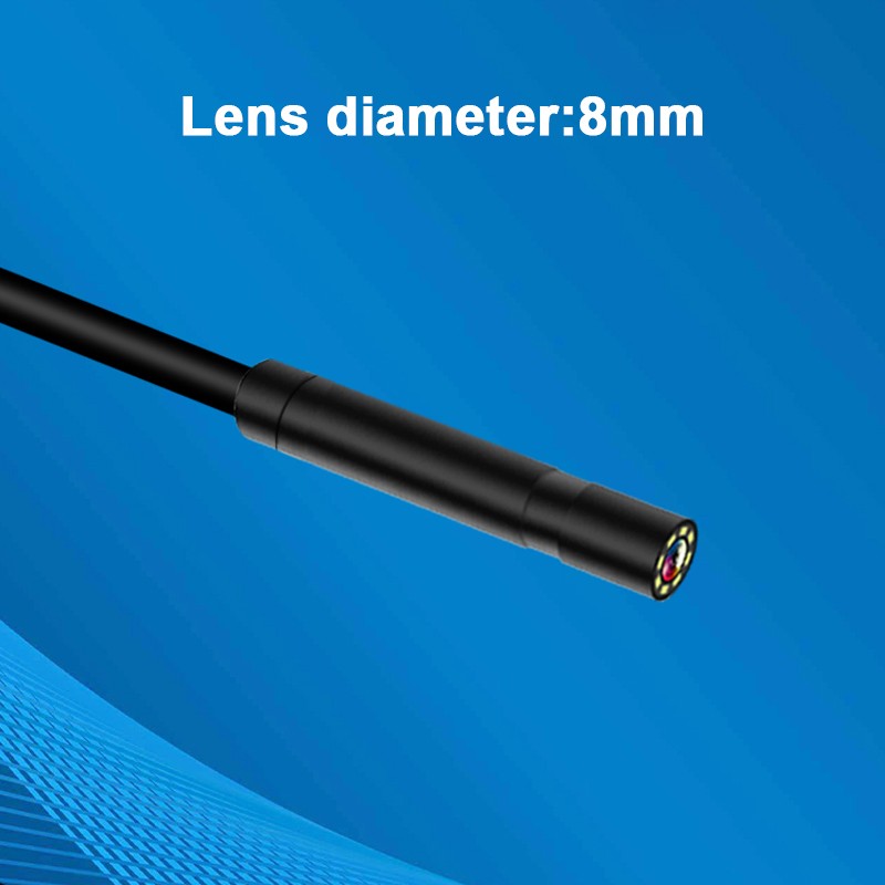 IP67 HD 1080P Industrial Endoscope Camera 8mm Lens Pipe Sewer Inspection Camera