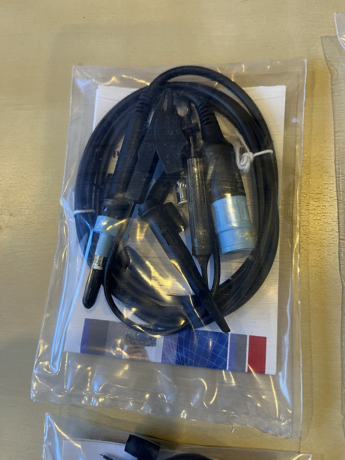 4 Color Set of Tektronix THP0301 300 MHz 10C Voltage Probe Accessories