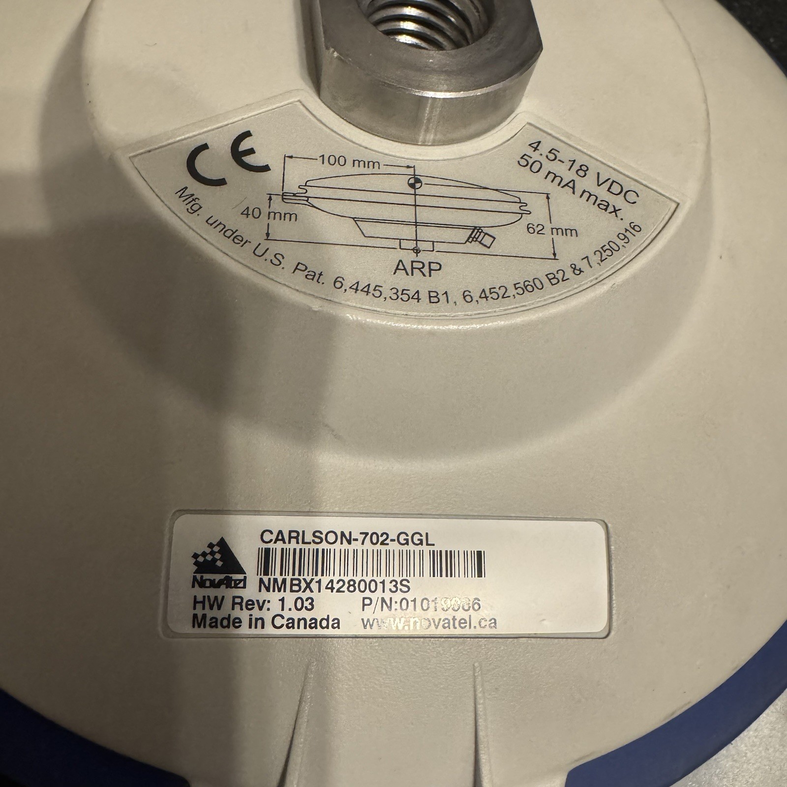 Carlson Surveyor+ COMPLET GNSS SYSTEM SurvCE 6.03 GPS/ROBO/ROADS 702-GGL Antenna