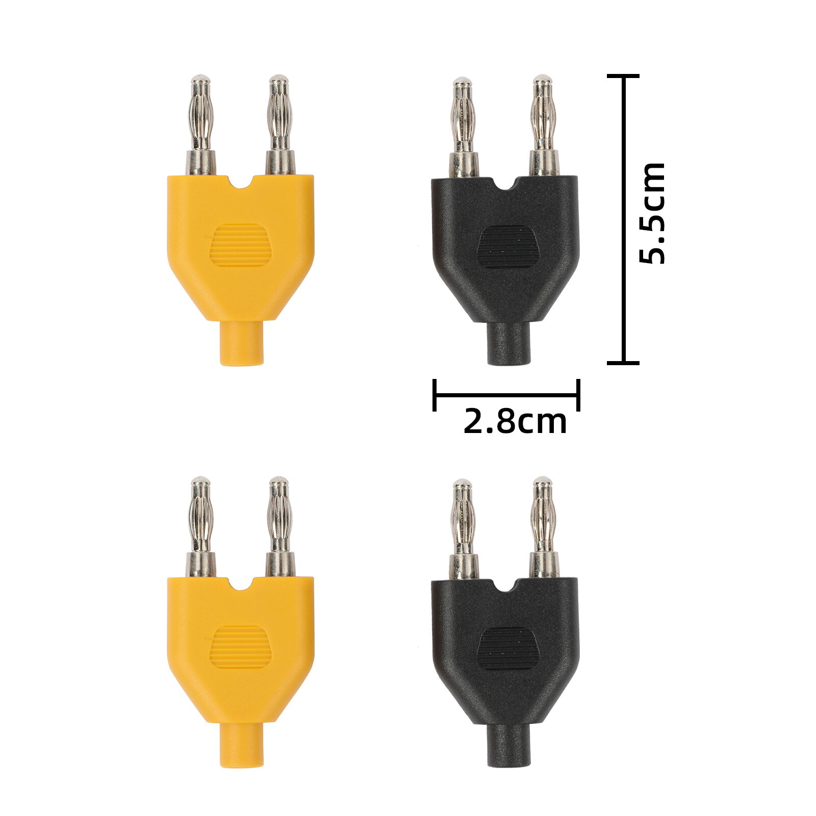 68x Electrical Multimeter Test Leads Probe Cable Oscilloscope Terminal Test Clip