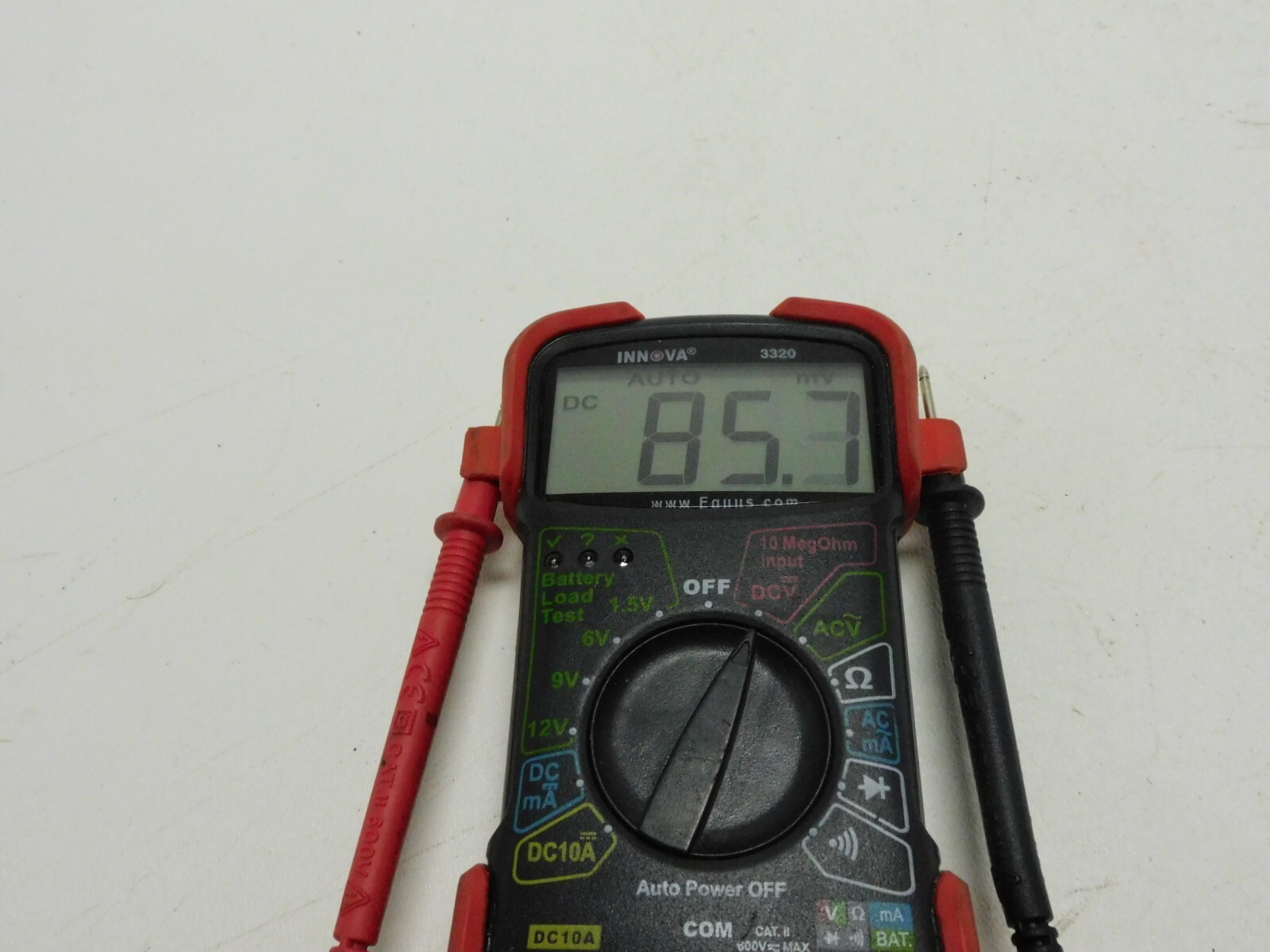 Innova 3320 Auto Range Digital Multimeter (10 meg0hm) 9 Function