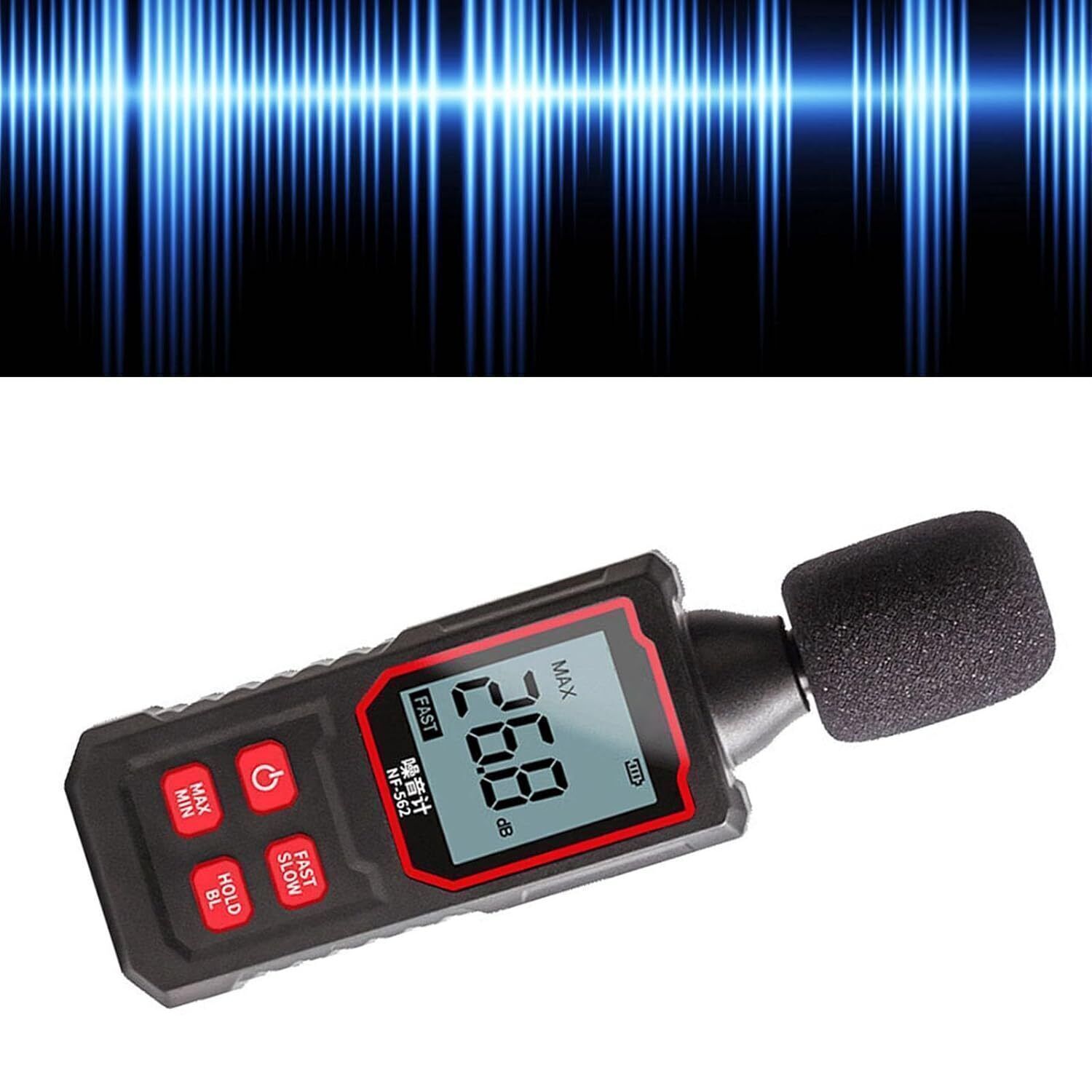 Decibel Meter Sound Level Meter Professional Sound Level Detector 30dB to 130dB