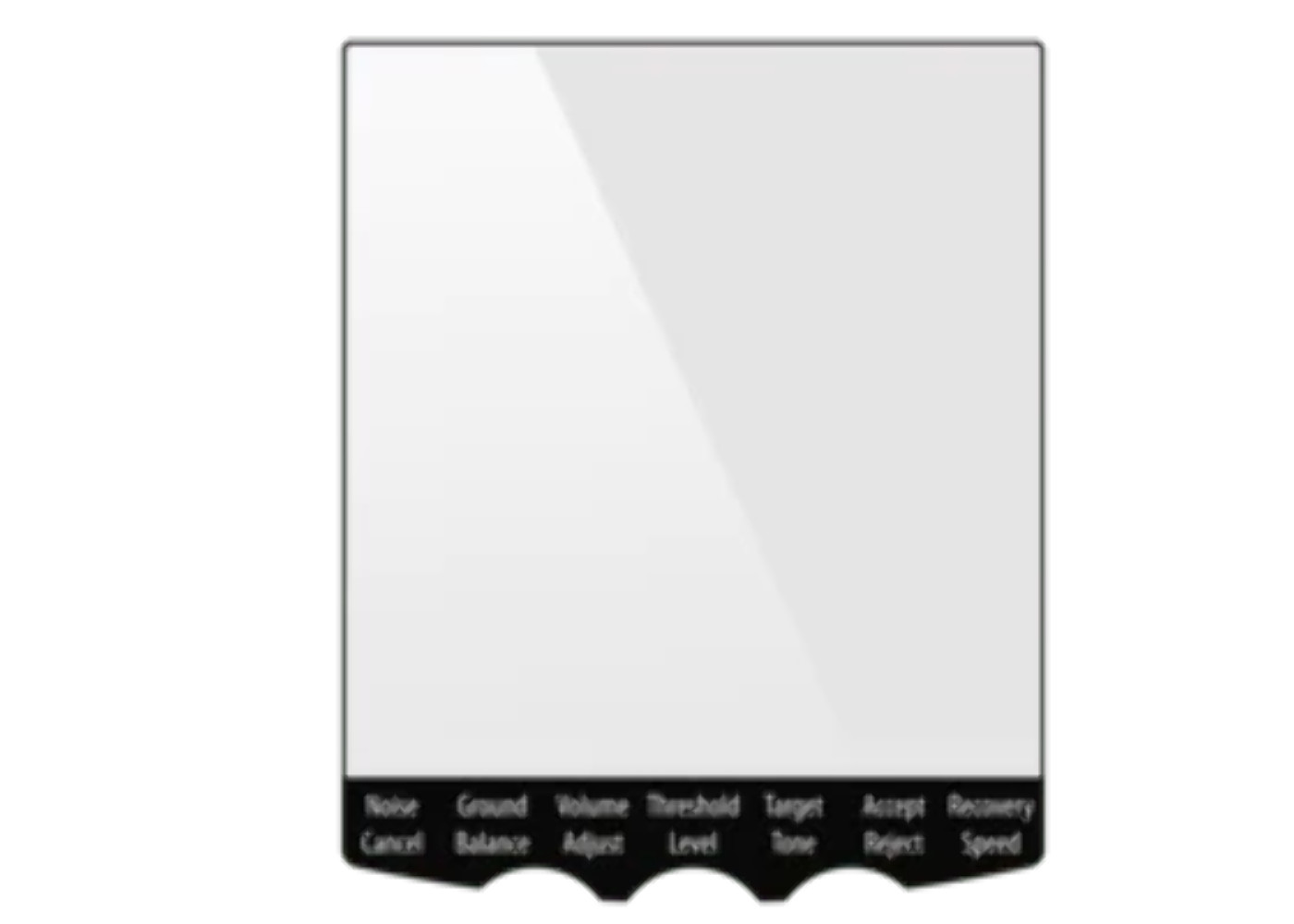 Minelab Equinox English Language Screen Protector 5-Pack For Equinox Series Dete