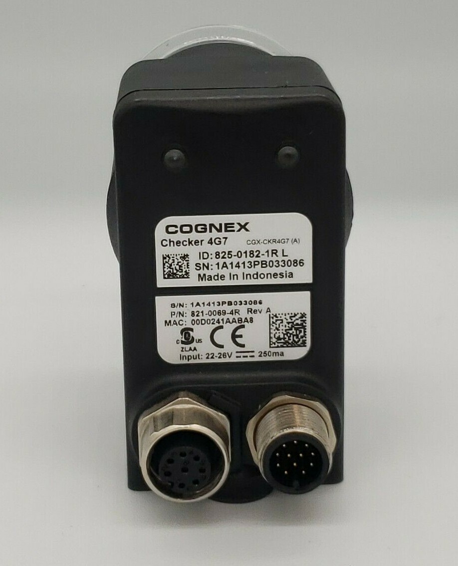 Cognex Checker 4G7 825-0182-1R 821-0069-4R A ONE YEAR WARRANTY FAST DELIVERY 1PC