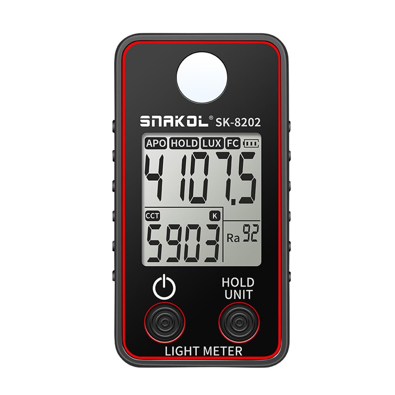 Color Temperature Tester High Precise Illuminance Meter 0.5-300000LUX LED Ill…