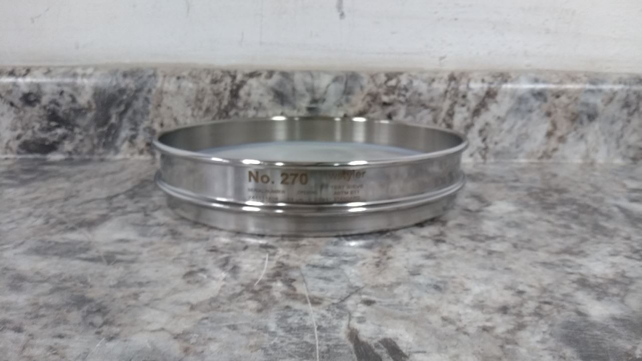 Advantech 270SS8H 4 Pk 8 In Outside Diameter USA Standard Testing Sieve