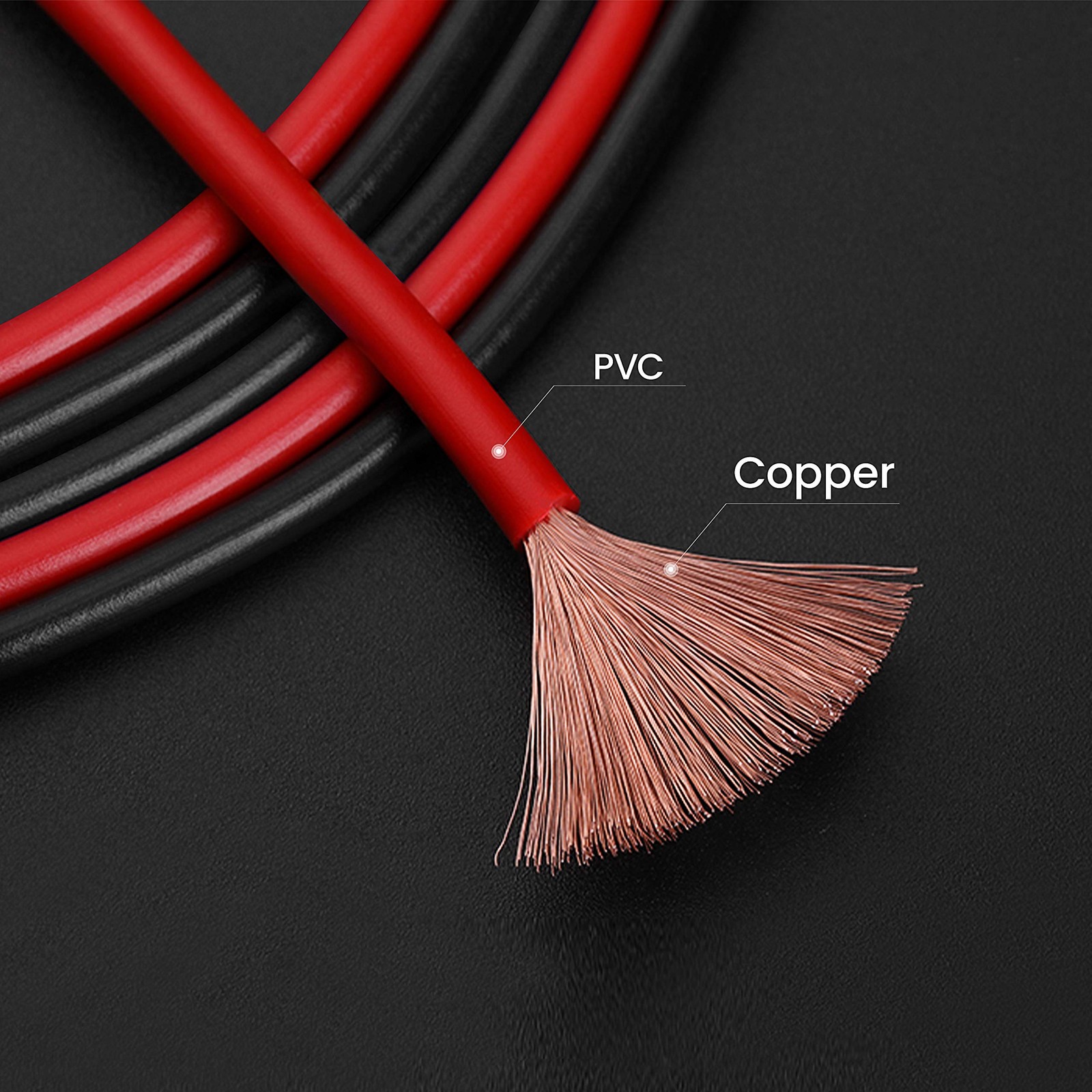 Alligator Clips Electrical Test Leads Set, 15A Jumper Wires Heavy Duty with P…
