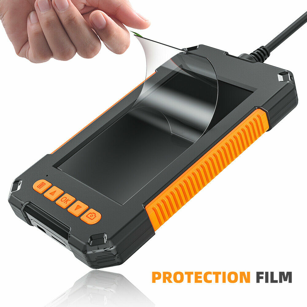 1080P HD Industrial Endoscope Borescope LCD 4.3inch 8mm Inspection Snake Camera