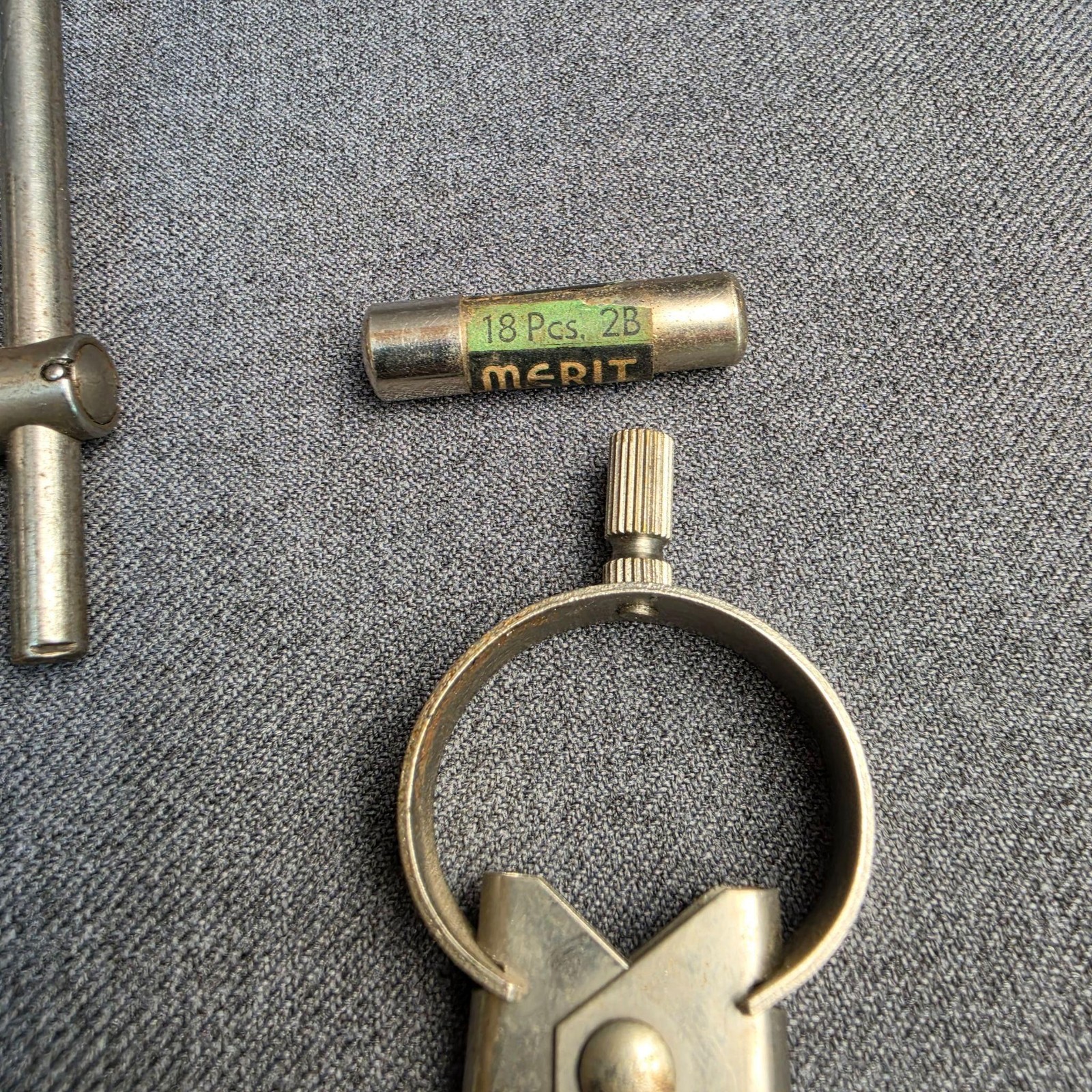Vintage Starrett No.196 Dial Test Indicator Machinist Tool Set Made In USA Steel