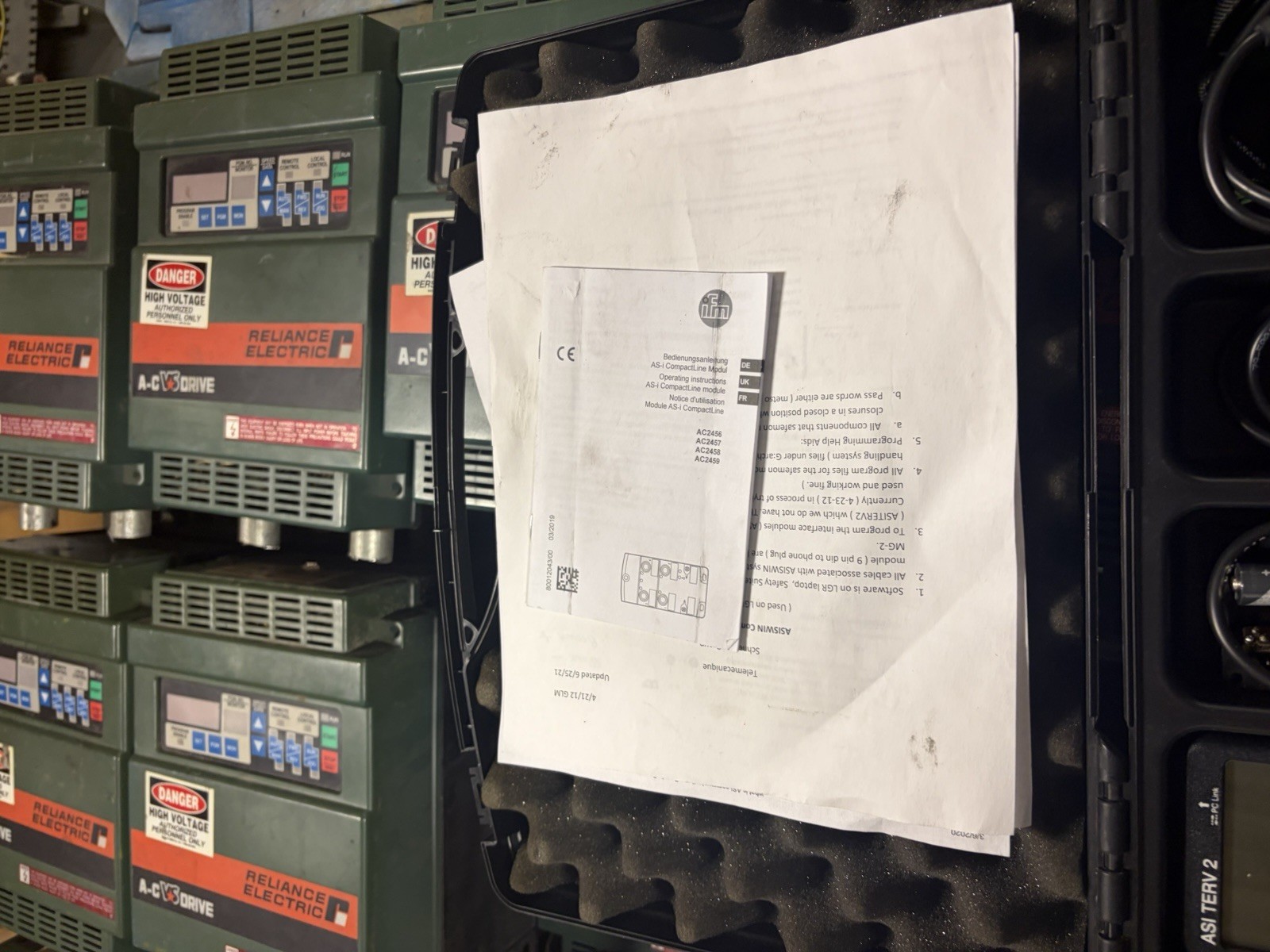NEW SCHNEIDER ELECTRIC ASITERV 2SET ASITERV2SET