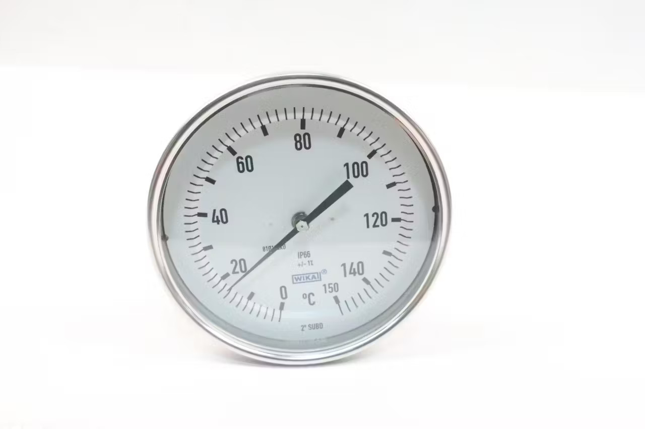 Wika TG53 Bimetal Thermometer 5in 12in 0-150c 1/2in Npt