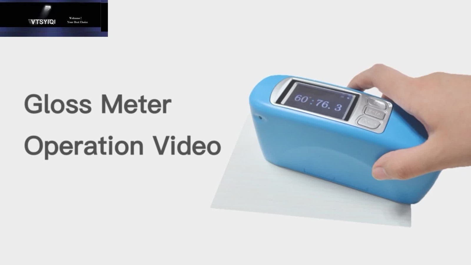 60 Degree Gloss Meter Tester with Range 0-1000GU Index Value 0.1GU Glossmeter