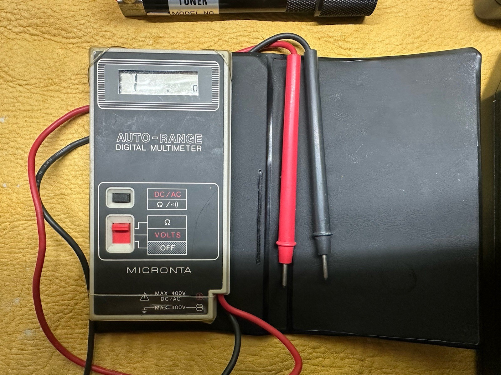 Electric Test Tools Lot – V. Detector, Circuit Breaker Finder, Multimeter, Toner