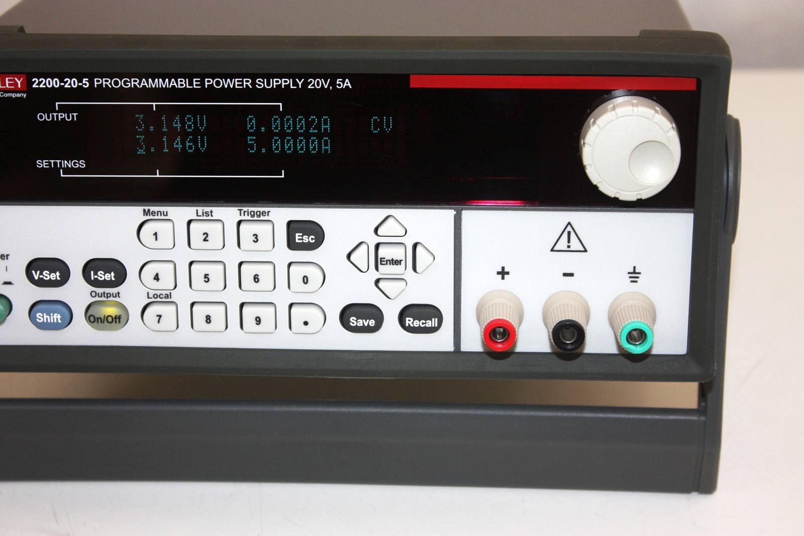 Keithley 2200-20-5 Single-Output Programmable DC Power Supply, 20V/5A