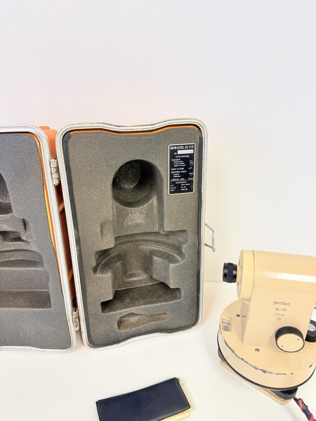 Geotec AL-31C 22x Auto Level Transit W/ Case Surveyor