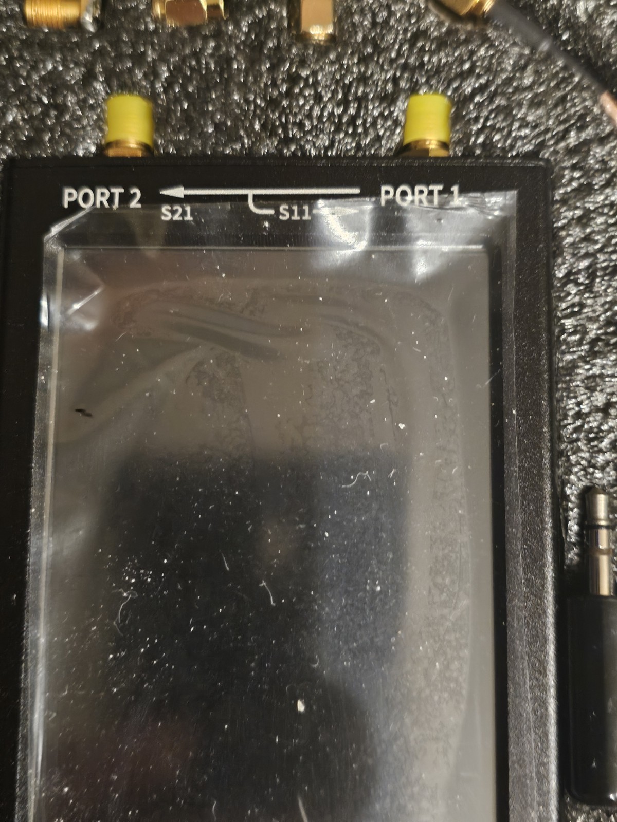 NanoVNA-F Vector Network Antenna Analyzer 10K-1500MHz 4.3″ TouchScreen W/ Button