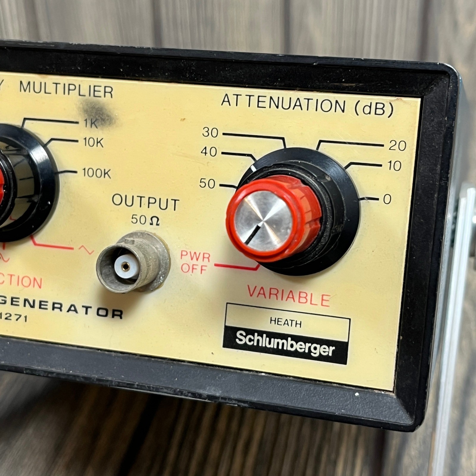 Heath Schlumberger Function Generator SG-1271 Blue Vintage Lab Equipment