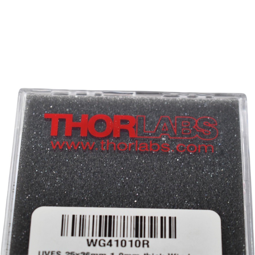 NEW Thorlabs WG41010R UVFS Rectangular Precision Window 25x36mm 1mm Thick