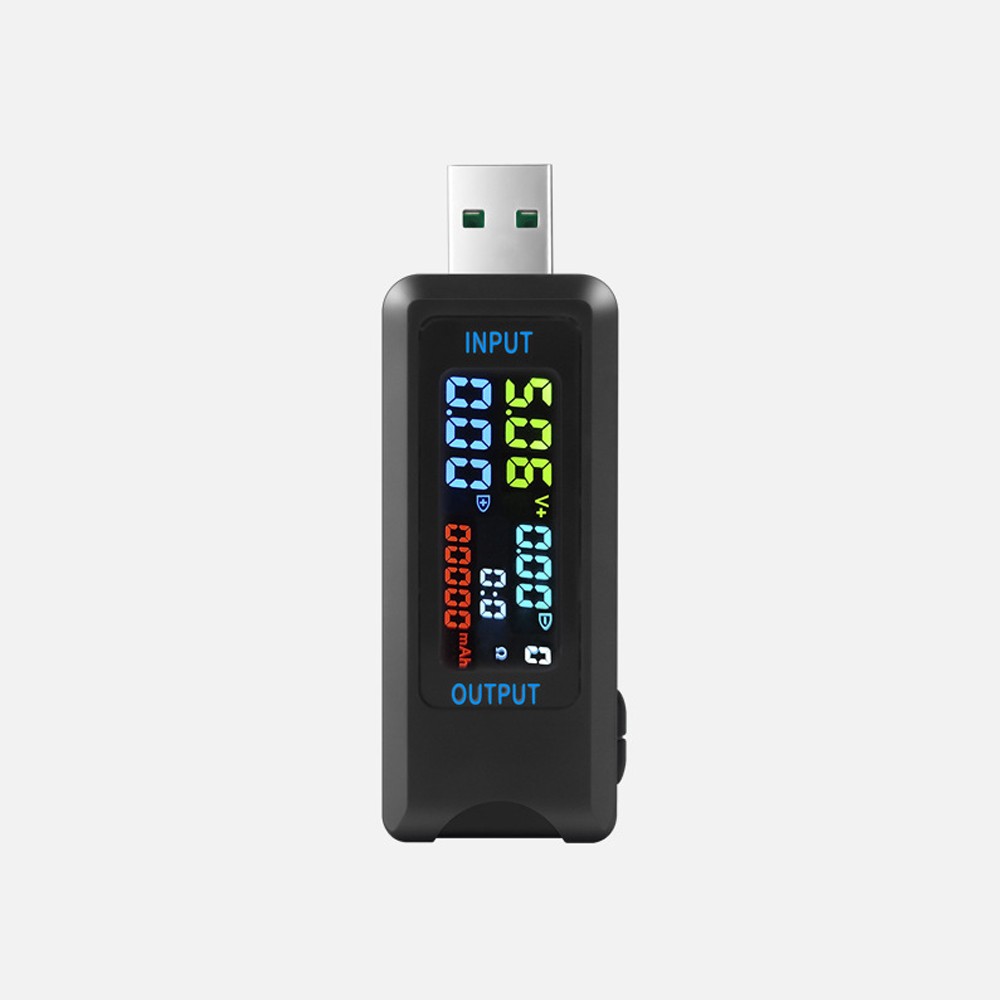 Digital Voltage Current Meter Power Capacity Tester USB Type-C Charger Detector