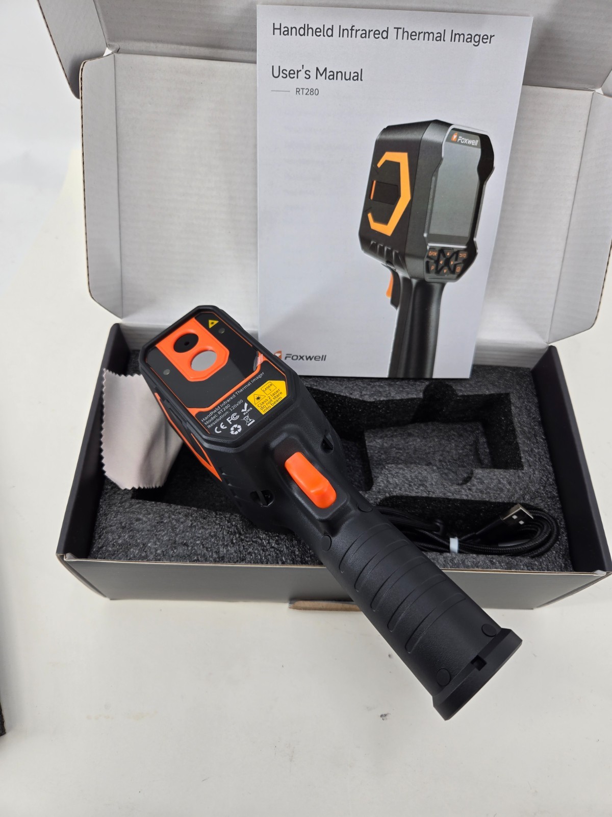 RT280 Thermal Imaging Camera, 320 X 240 2.8″ LCD Screen Thermal Camera