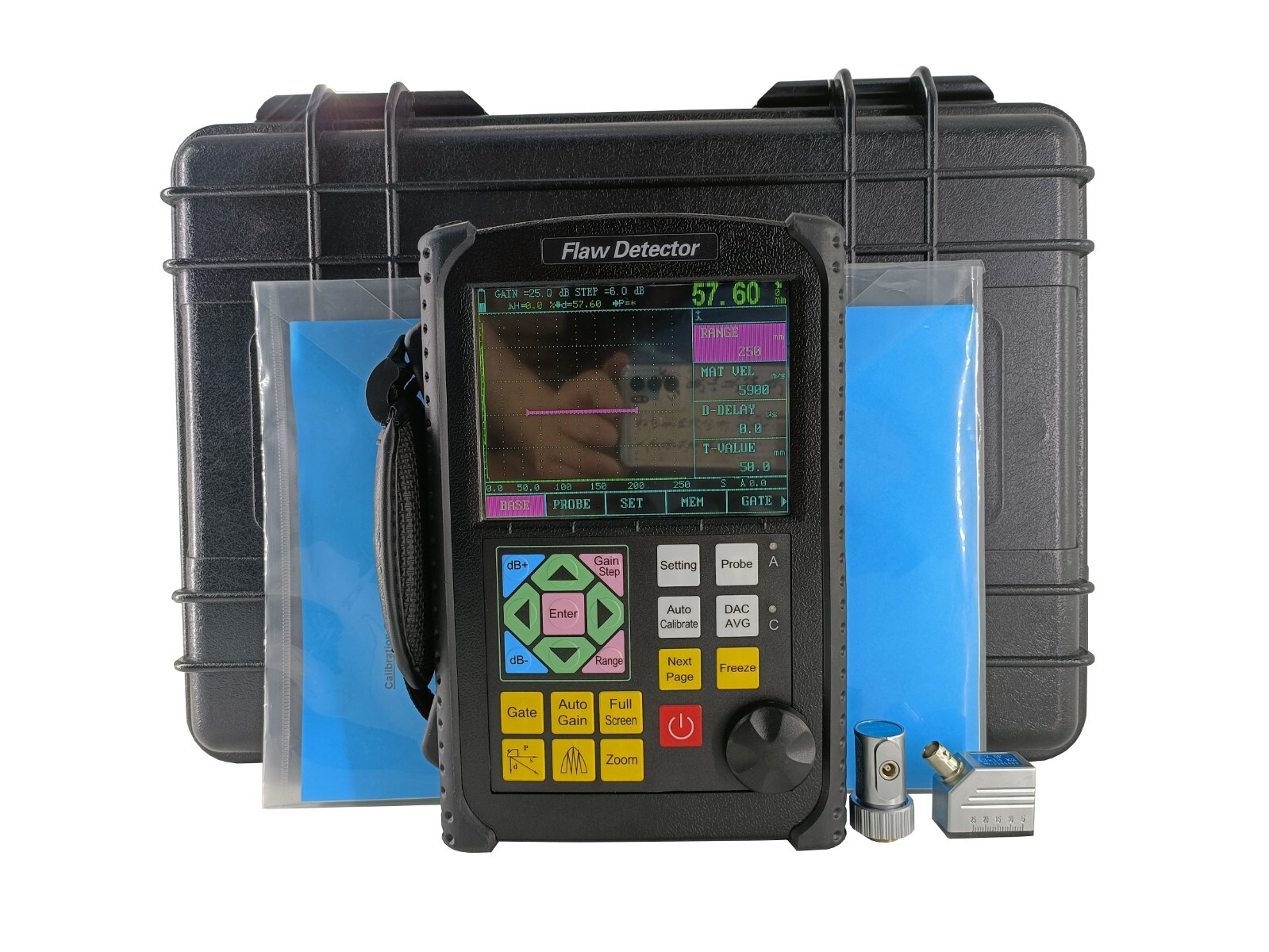 Digital Ultrasonic Flaw Detector with Powerful PC Software,Reports Can Be Export