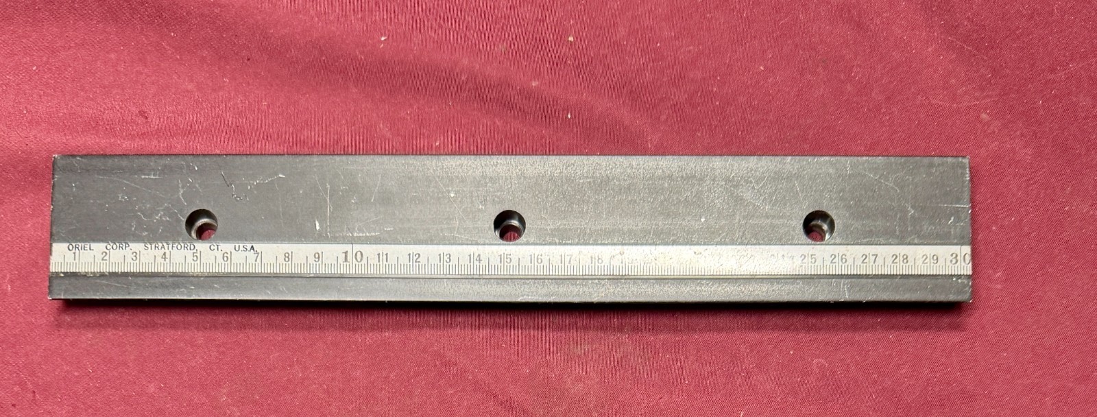 Oriel Optical Alignment Rail 1150 12in