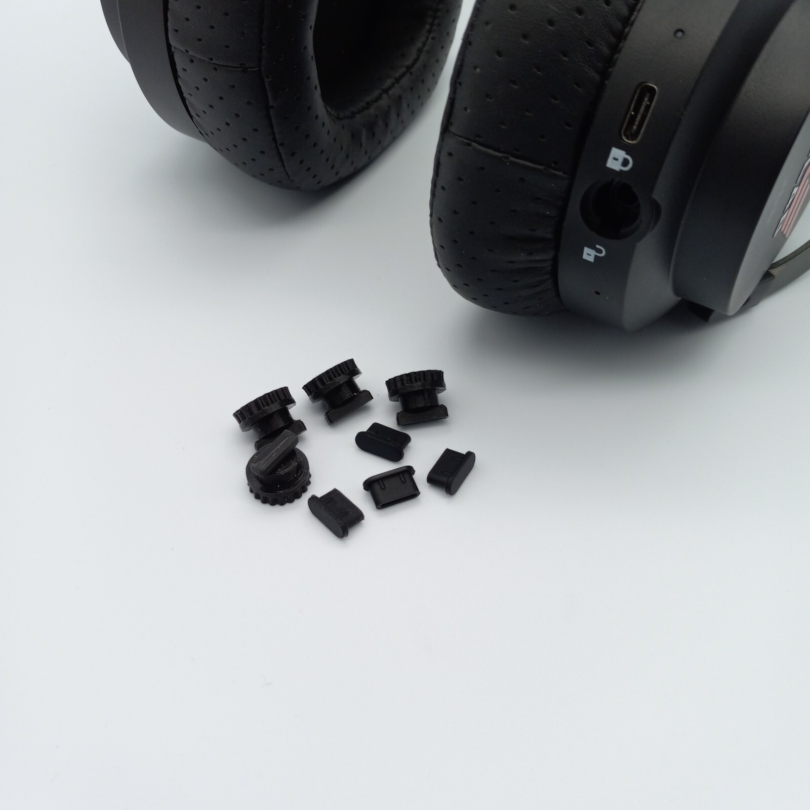 Minelab headphone jack and USB port dust cover set of 4 ML100, ML105, ML85, ML80
