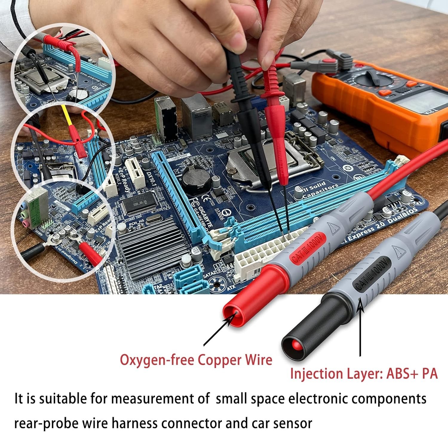 Versatile Leads for Fluke & Innova Multimeters
