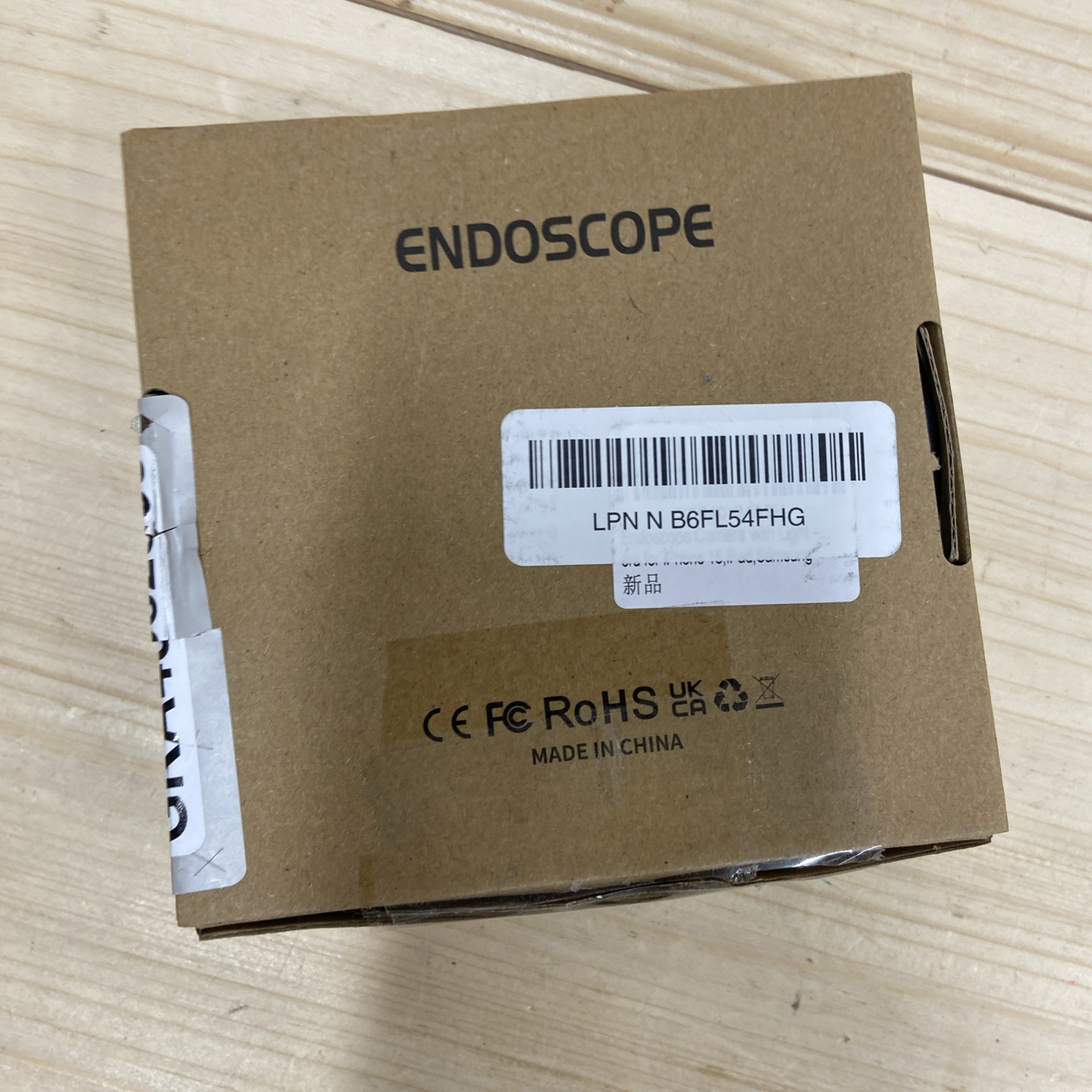 MUGEASY Industrial Endoscope Semi-Rigid 16.4ft 0.31in HD Waterproof LED PnP
