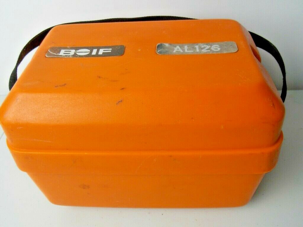 BOIF AL-126 Surveyor’s Tool With Hard Storage Case UNTESTED Pre-owned
